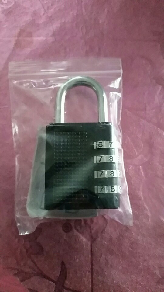 4 Dial Digit Password Lock Combination Suitcase Luggage Metal Code Password Lock Padlock