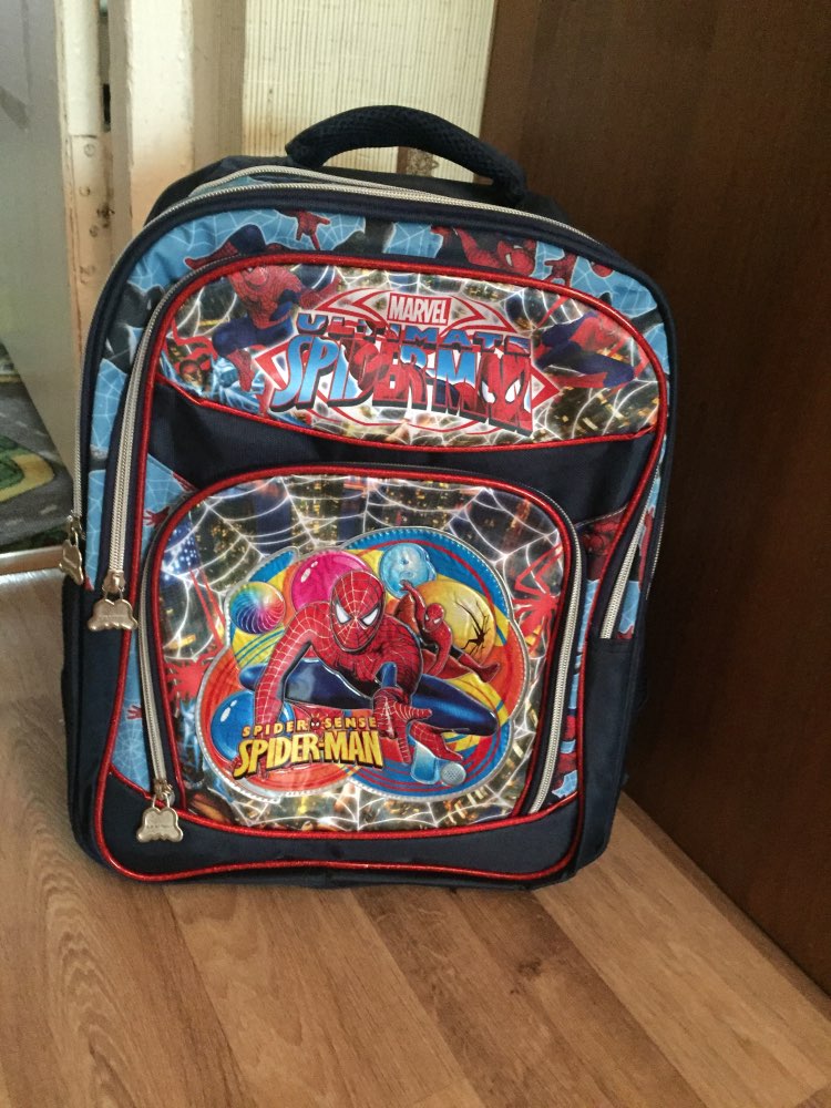 HANTAJANSS Primary Children School Bags 2016 Kids Cartoon Backpack Spiderman Mochila Feminina Waterproof Orthopedic Schoolbags