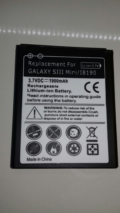 1900mAh for samsung galaxy s3 mini battery mobile phone Batteries for samsung galaxy s3 mini i8190 i8160