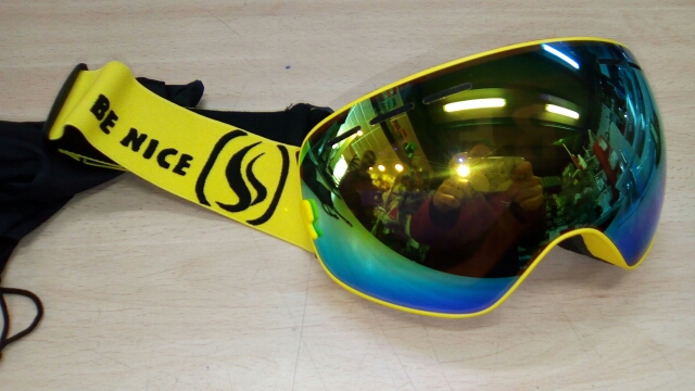 New brand ski goggles  big lens UV400 antifog ski mask glasses  men women snow  goggle snowboard goggles ski eyewear  adult