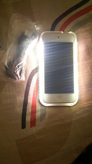 [ In stock ] Best selfie Phone case For iphone 6 6s plus 5 5s iPhone 7 PLUS LED Selfie Case Light Flash Luminous Self Back Cover