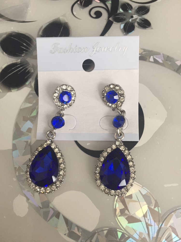 Vintage Drop Earrings Water Crystal Earings Fashion Long Earrings For Women 2016 Gift Red Dangle Earring Trendy Brincos Jewelry 