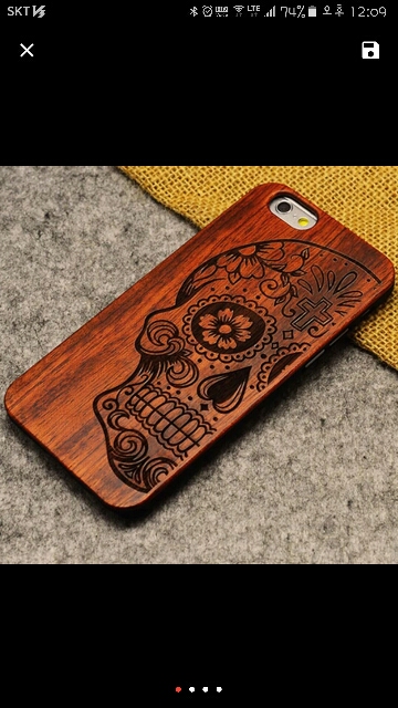 New Brand Thin Luxury Bamboo Wood Phone Case For Iphone 5 5S 6 6S 6Plus 6S Plus 7 7Plus Cover Wooden High Quality Shockproof