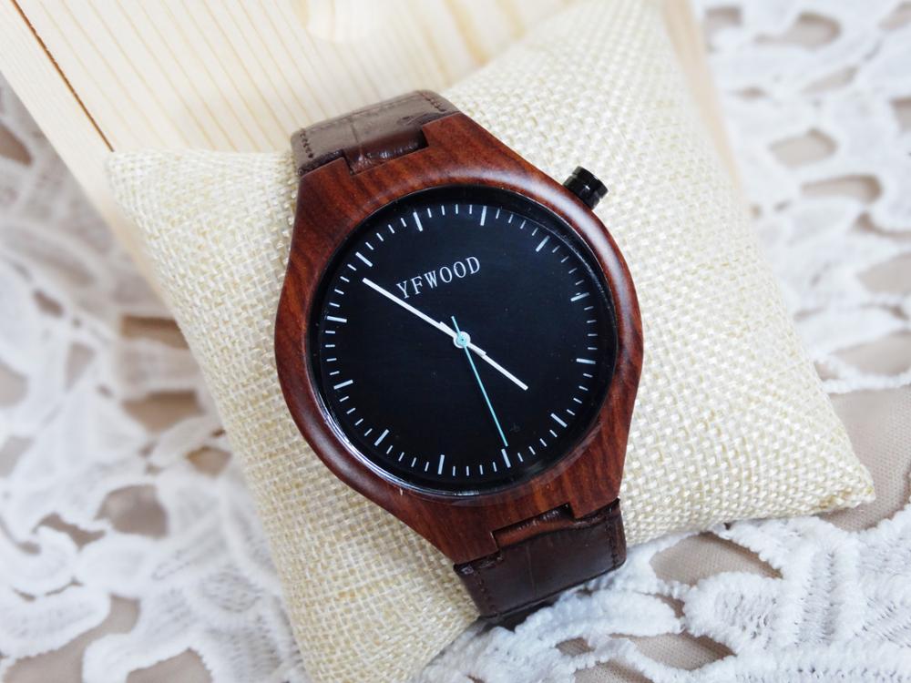 2016 Hot Sell Women Men Watches Top Brand Luxury Wooden Quartz-Watch Fashion Business Leather Wristwatch relogios feminino