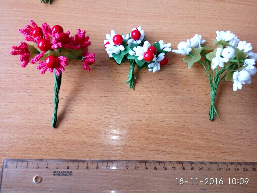 2016 new (10pcs/lot) DIY handmade garland flower buds foam material cute hair accessory bride wrist flower material accessories