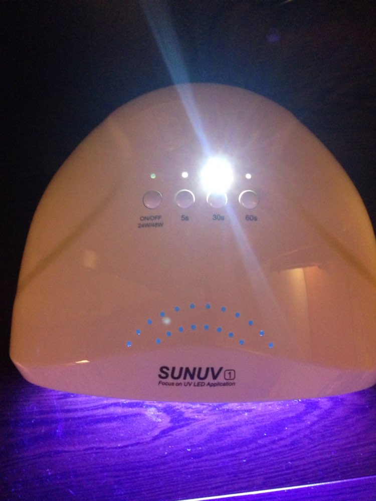 Original SUNUV Sunone Nail Dryer 48W UV Lamp 30S 60S Set 365+405nm LED White Light For Nail Polish Nail Gel Nail Lamp SUNUV1