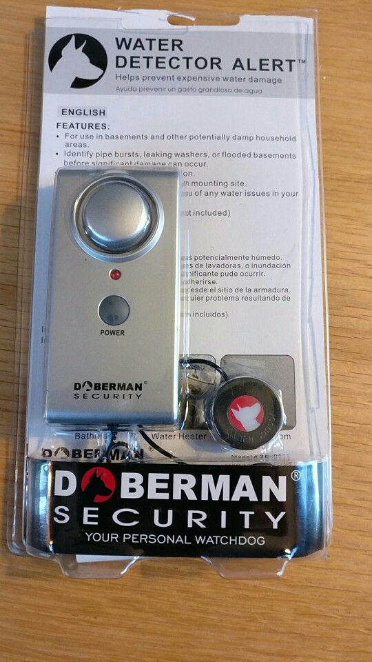 Doberman security water intrusion detector home security water leakage protection water alarm sensor water level sensor alarm
