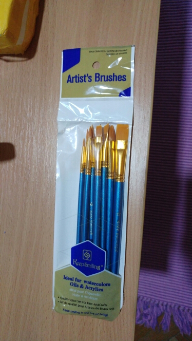 10Pcs/Set Kids Student Watercolor Gouache Painting Pen Nylon Hair Wooden Handle Paint Brush Set Drawing Art Supplies