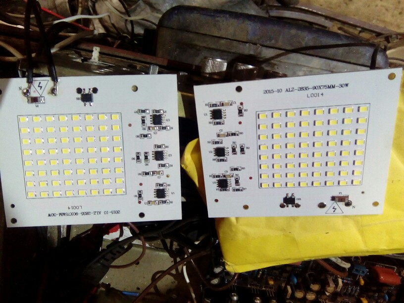 SMD LED Lamps Chip Smart IC 220V 10W 20W 30W 50W 90W For Outdoor FloodLight Cold White/Warm White