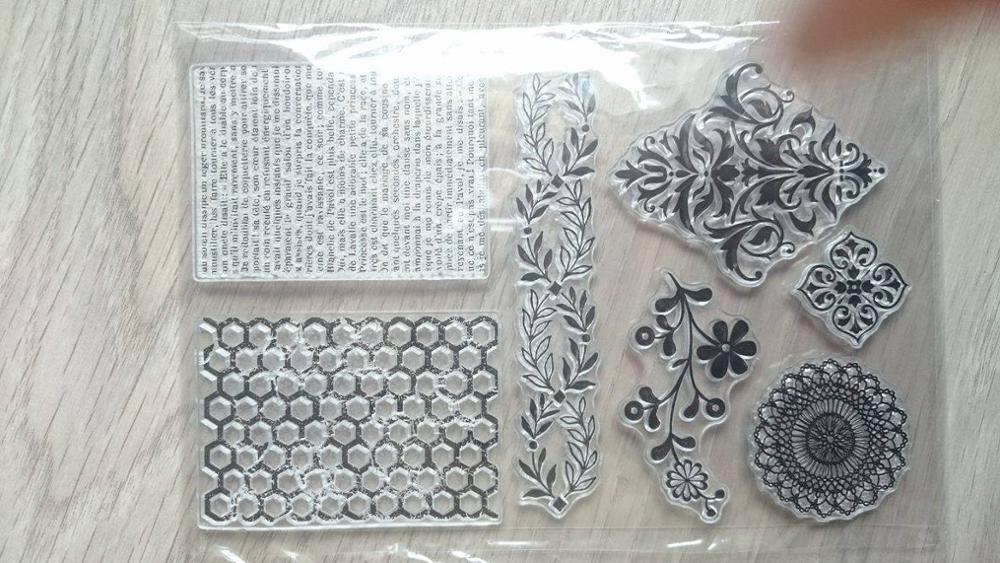 Clear Stamp Scrapbook DIY photo cards rubber stamp seal stamp happy transparent silicone transparent stamp