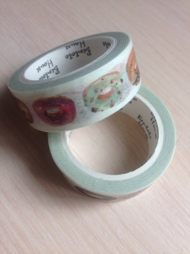 JB102  The Delicious Donut Decorative Washi Tape DIY Scrapbooking Masking Tape School Office Supply Escolar Papelaria