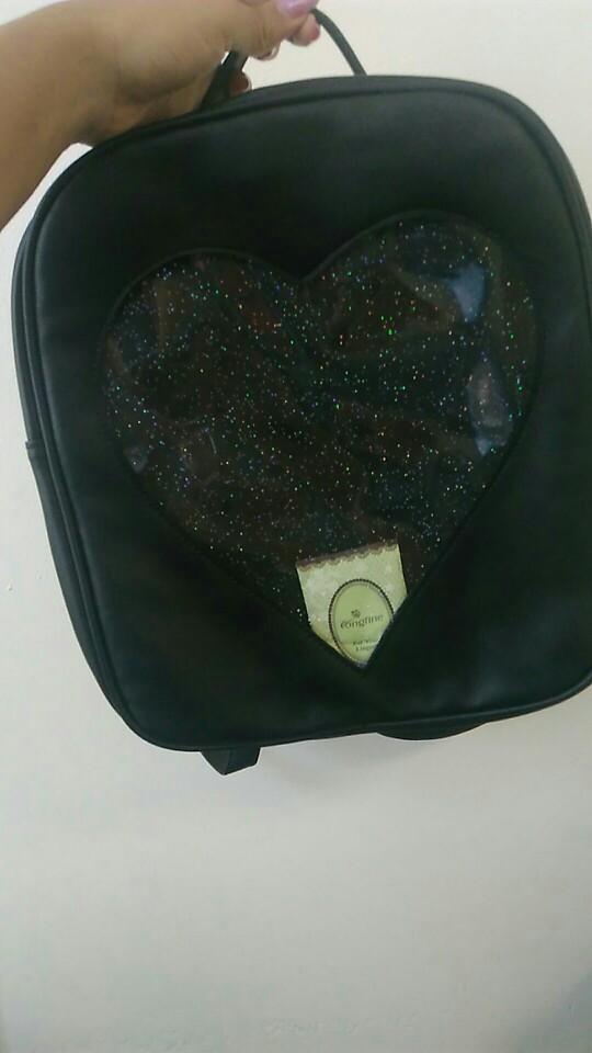 2016 new Summer Candy Transparent Love Heart Shape Backpacks Harajuku School Backpack Shoulder Bags For Teenager Girls Book Bag
