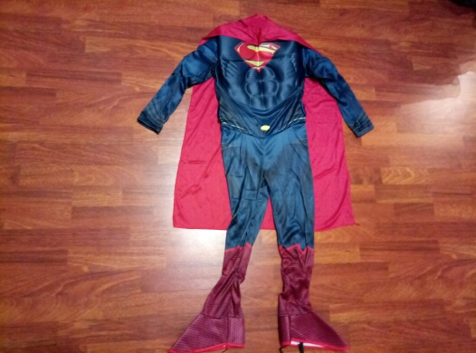 New Arrival Kids Deluxe Muscle Superman Halloween Costume