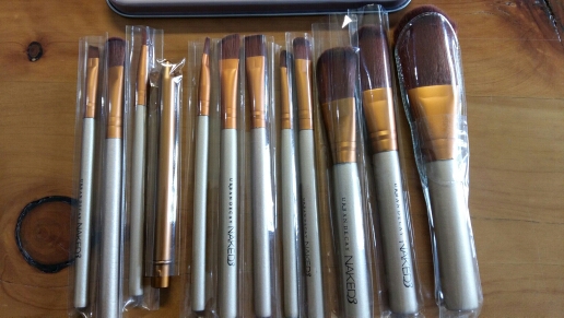 12pcs makeup brushes nake3 make up brush set for beauty blush contour foundation cosmetics nake3 NK3 brushes