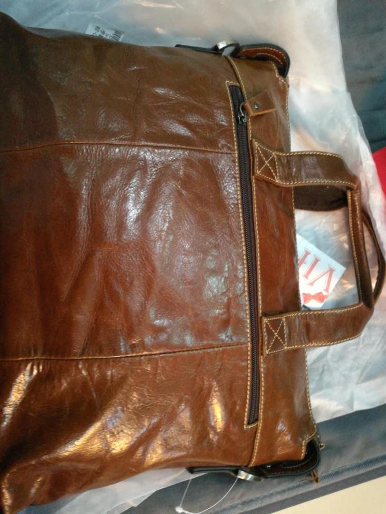 New 100% genuine leather men bag crazy horse leather men's handbag business shoulder bag briefcase messenger bag laptop Cowhide