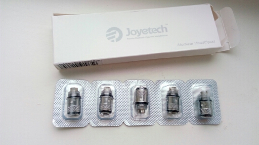 100% Original Joyetech CL Pure Cotton Coil Head 0.5ohm 1.0ohm coil fit  for eGo ONE V2 eGo ONE Mega V2 Atomizer 5pcs