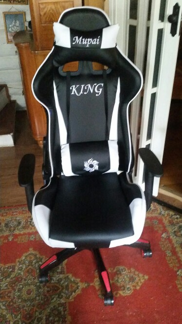 fashion Computer chair WCG Gaming Chair WITH LEGS REST