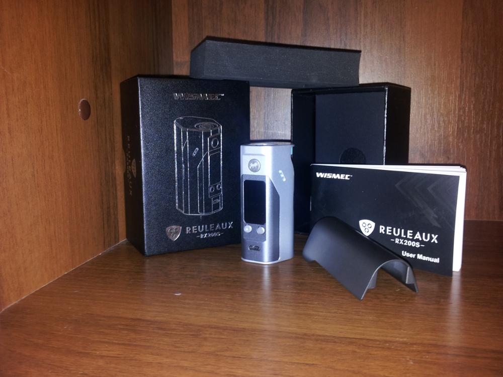 100% Original Wismec Reuleaux RX200S TC 200W OLED Screen Box Mod with Upgradeable Firmware Reuleaux RX200S