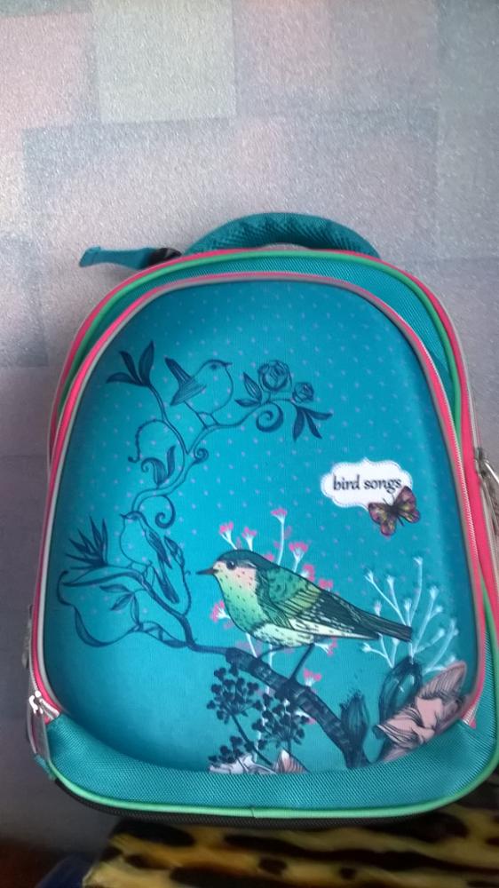 Fashion 16" Children Backpack Cartoon Schoolbag Boys Girls Orthopedic School Bag Birds& Butterfly Prints Student  Book Bags