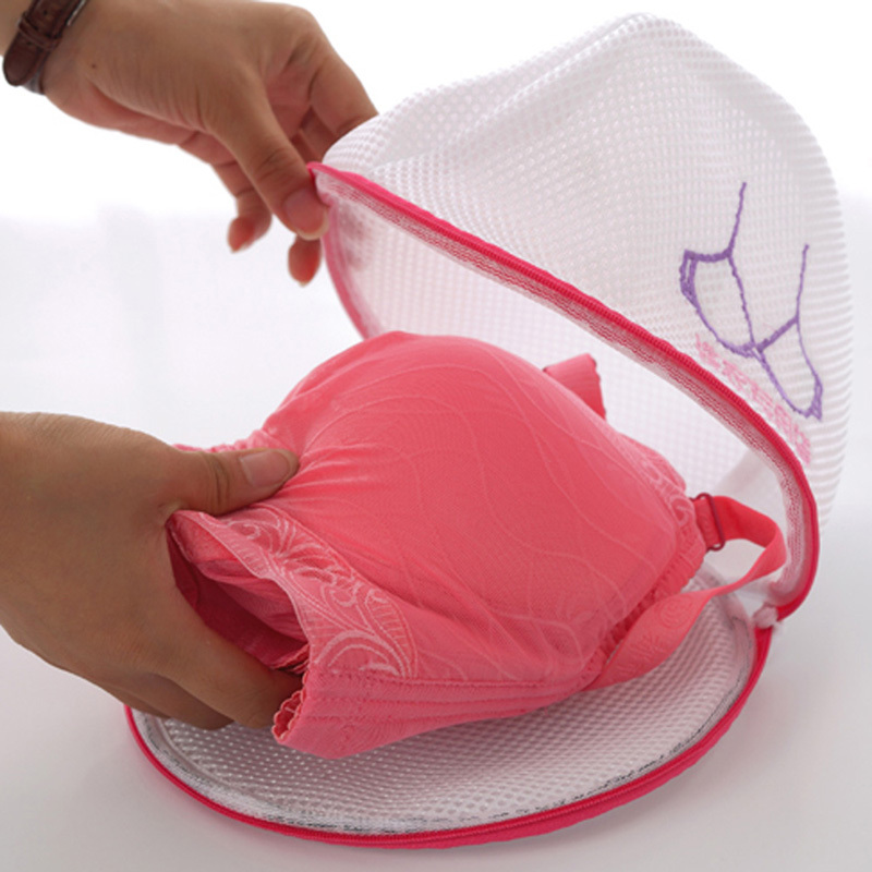 Laundry Wash Bags Zippered Mesh Foldable Delicates Lingerie Bra Socks Underwear Washing Machine Clothes Protection Net