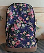 Floral Printing Backpack Women Preppy Style School Bags Women Rucksack Travel Satchel Bags Mochila Feminina Canvas Backpack