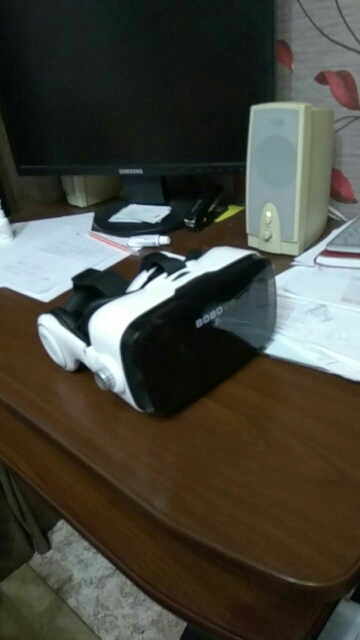 XiaoZhai bobovr z4 Virtual Reality Immersive Cardboard 3D Glasses With Headphone + Gun Style Bluetooth Game Controller Gamepad