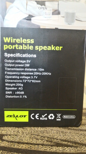 Original Zealot S5 Best Mini Altavoz Bluetooth Speaker Portable Speaker Powerful Enceinte Bluetooth Speakers,USB TF card Radio