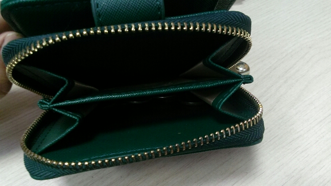 Splendid New Brands Clutch Bag Women Wallets Green Luxury functional Gift for female Zipper Short Wallet Handbag Purse