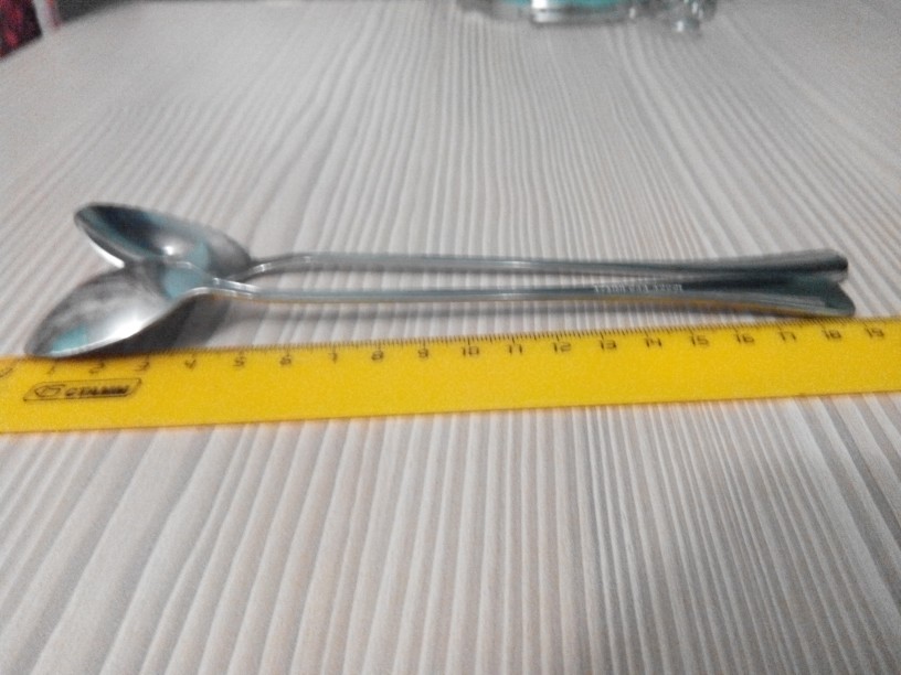 1 pcsHigh Quality Ice Cream Tea Coffee Handled Long Handle Stainless Steel Spoons Flatware