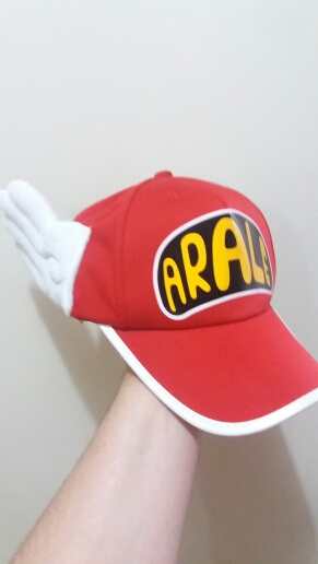 Dr.Slump Arale Angel Wings Anime Cosplay Hats Summer Cap for Adult size