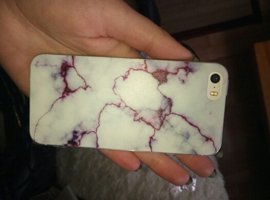 Fashion Phone Cases For iPhone 7 6 6S 5 5S SE 7Plus 6sPlus 4S 5C Marble Image Painted Landscape Pattern Cover Oil Painting Capa