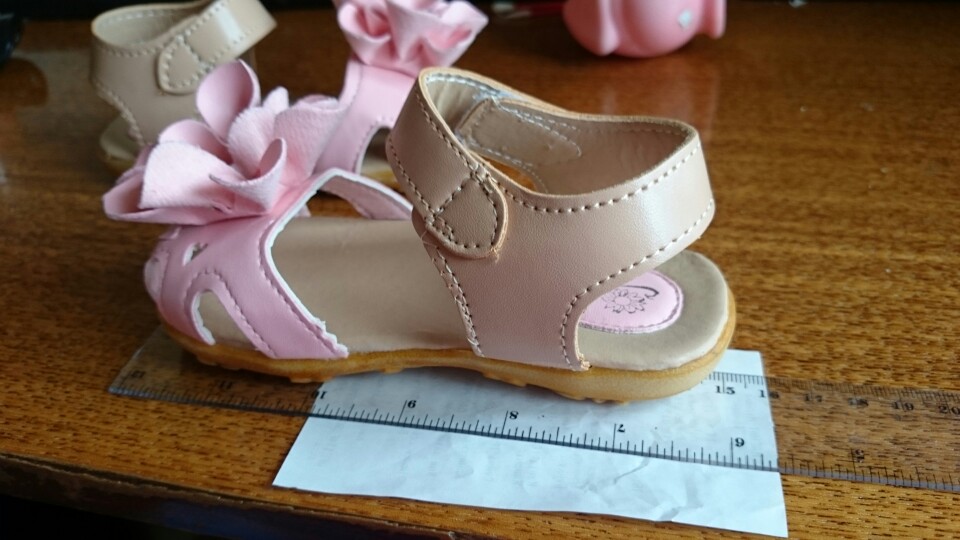 Cool PU Leather Girls Shoes kids Summer Baby Girls Sandals Shoes Skidproof Toddlers Infant Children Kids Flower Shoes Size 21-30