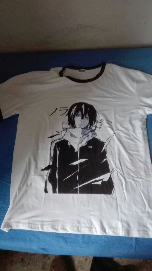 Noragami Aragoto Yato T-shirt Japanese Anime Cosplay Costume Breathable Cotton T Shirt Casual Men Women Tees