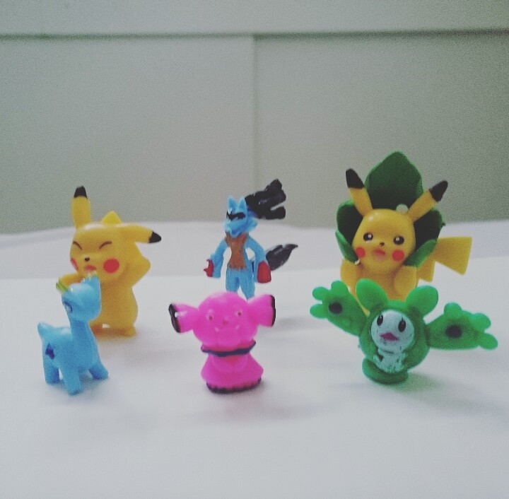 PVC Puppets Pikachu Figures Toy Vinyl Doll Anime Cartoon Toys For Children Decoration Dolls Movie&TV Model Gift