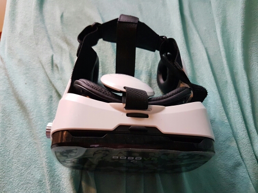 BOBOVR Z4 Pro Leather VR Headset 3D Glasses Virtual Reality Helmet Oculus Cardboard Google Glasses for4-6' Mobile Phone + Remote