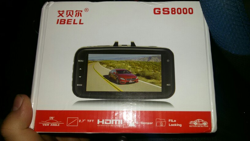 New 2016 GS8000 Full HD 1080P 2.7"140 Degree Car DVR Vehicle Camera Video Recorder Dash Cam G-sensor HDMI Night Vision Black Box
