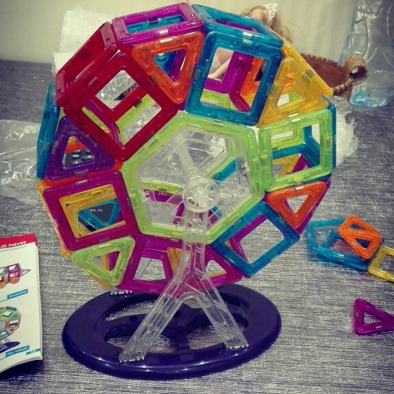Mini Magnetic Designer Toys 88PCS Creative Toys For Children Learning & Education Magnetic building Blocks christmas gifts