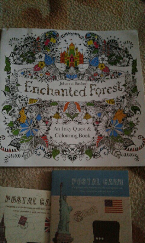 24 Pages Enchanted Forest English Edition Coloring Book For Children Adult Relieve Stress Kill Time Painting Drawing Book