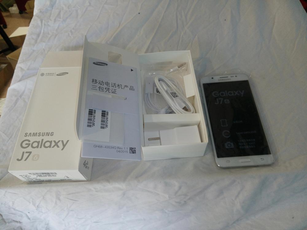 Original Samsung Galaxy J7 J7108 (2016) Octa Core Dual SIM FDD/TDD LTE Mobile Phone 3G RAM 16G ROM  5.5" 13.0MP NFC Cell Phones