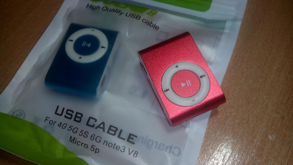 Sport 3.5mm Mini MP3 Players Micro USB Metal Clip MP3 Support TF-Card Slot Digital Mp3 Music Player Portable Audio