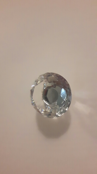 10pcs 30mm Diamond Crystal Glass Door Drawer Cabinet Furniture Handle Knob Screw
