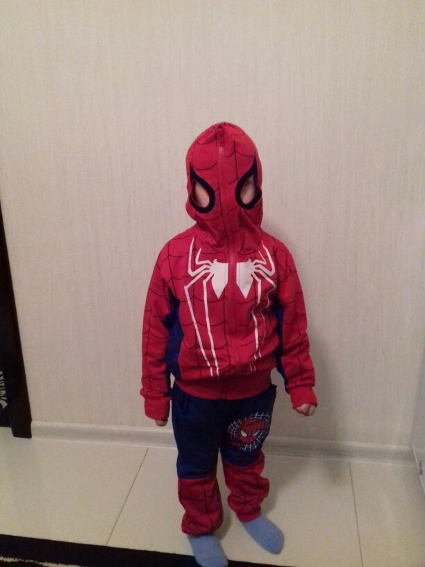 Comic Spiderman Costume Red Black Spider man Anime Cosplay Children Clothes Set Halloween Costume for Boys Kids jacket pants