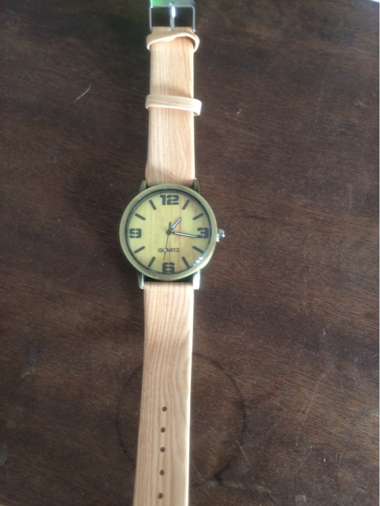 Lovesky 2016 Wooden Quartz Women Watches Men Casual Wooden Color Leather Strap Watch Wood Female Wristwatch Relogio Feminino
