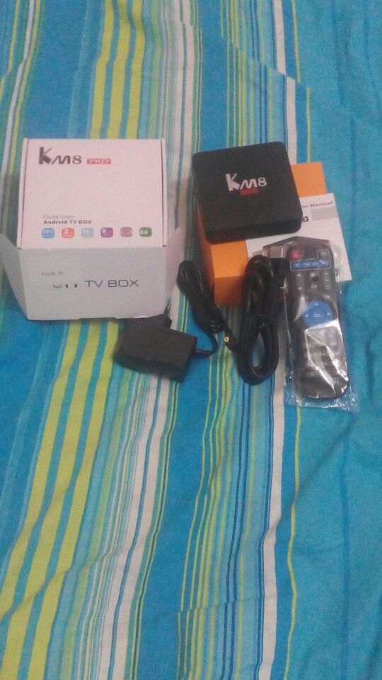 Newest KM8 PRO TV Box Android 6.0 Amlogic S912 Octa Core 2GB/16GB 2.4G/5G WiFi KODI 17.0 IPTV Europe Smart TV Box Media Player