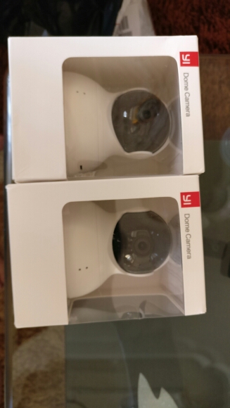 [International Edition] Xiaomi YI Dome Home IP Camera 112 Wide Angle 720P 360 Two-way Voice Call Infrared Night Vision WiFi Cam