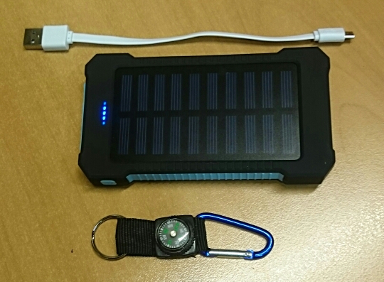 HOT Sell Solar Power Bank Dual USB Power Bank 20000mAh waterproof powerbank bateria external Portable Solar Panel with LED light