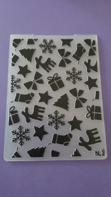 Plastic Embossing Folder For Scrapbooking DIY Photo Album Card Christams Gift Heart Dot Template 