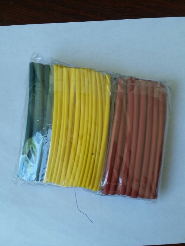 100Pcs Assorted Halogen-Free 2:1 Heat Shrink Tube Tubing Wire Cable Sleeving for Wrap Wire Set Tubing Wrap Sleeve