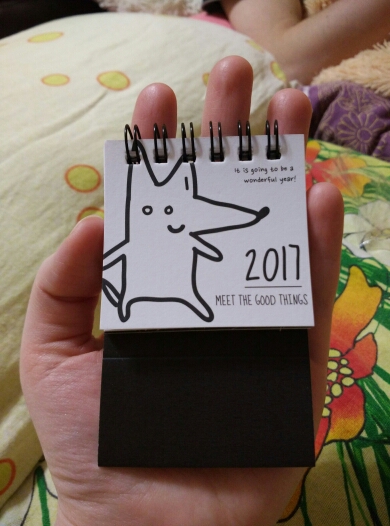 6*6.5cm Cute cartoon mini calendar desktop calendar paper calendar 2017 children gifts kawaii