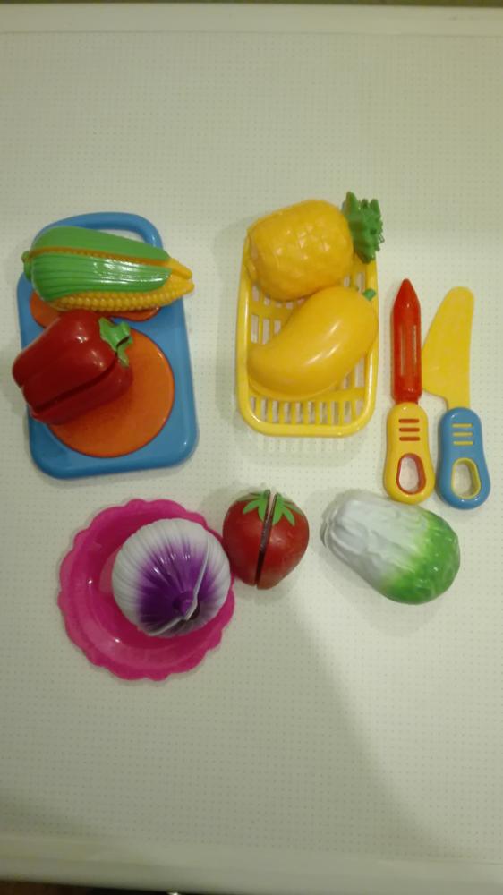 HOT 12PC Cutting Fruit Vegetable Pretend Play Children Kid Educational Toy OCT 07